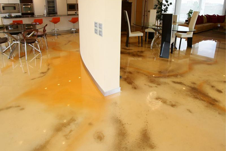 深圳**半山别墅地面地坪系统实例图六