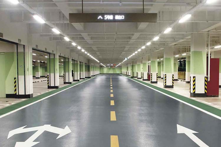 中山**悠闲娱乐文化中心停车场实例图二